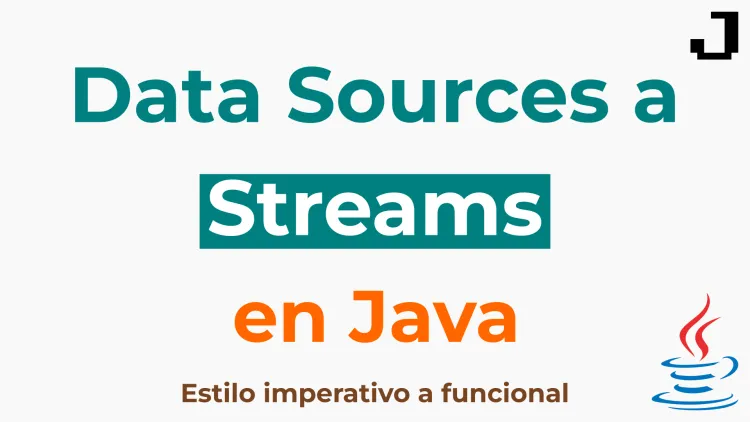 Convertir Data Sources a Streams en Java