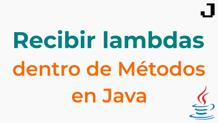 Pasar funciones lambda como argumentos de métodos en Java