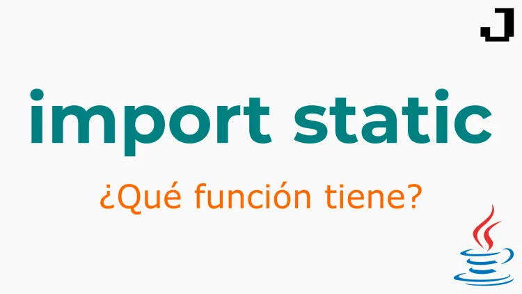 import static en Java