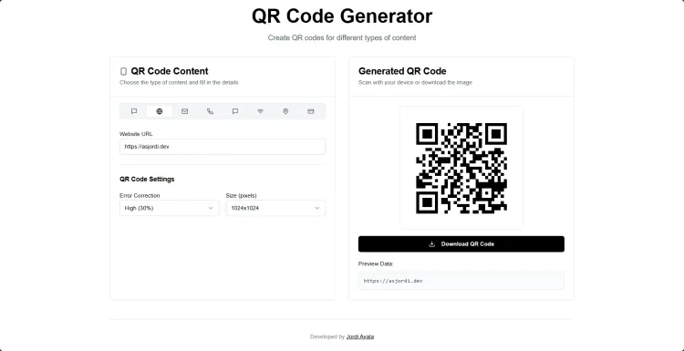 QR Code Generator