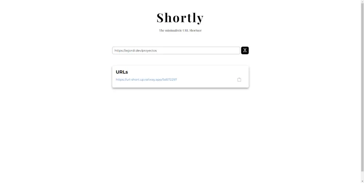 URL Shortener